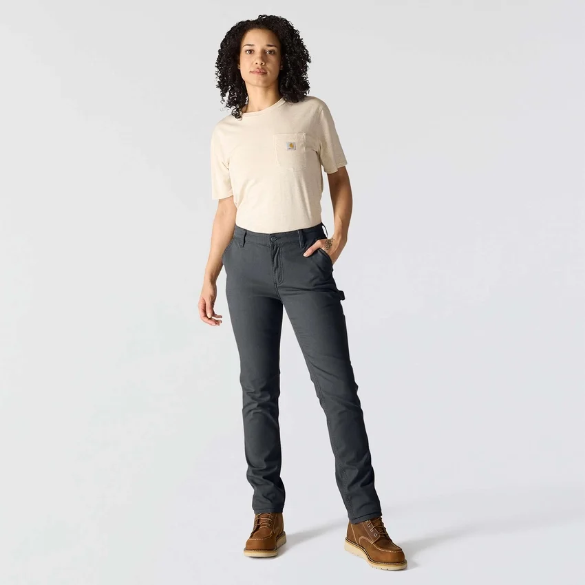Pantalones de trabajo de lona elástica «The Essential Ashland» para mujer