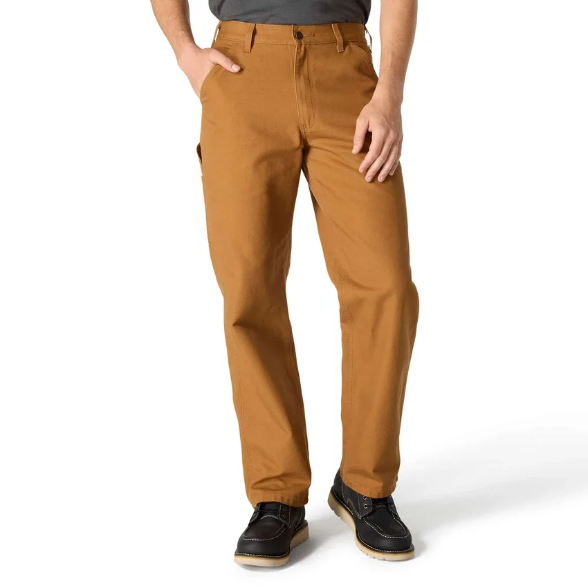 Pantalones de trabajo de lona lavada, holgados y de corte recto, para hombre, modelo B11 de carhartt