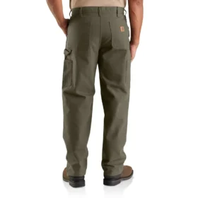 Pantalones de trabajo de lona lavada, holgados y de corte recto, para hombre, modelo B11 de carhartt
