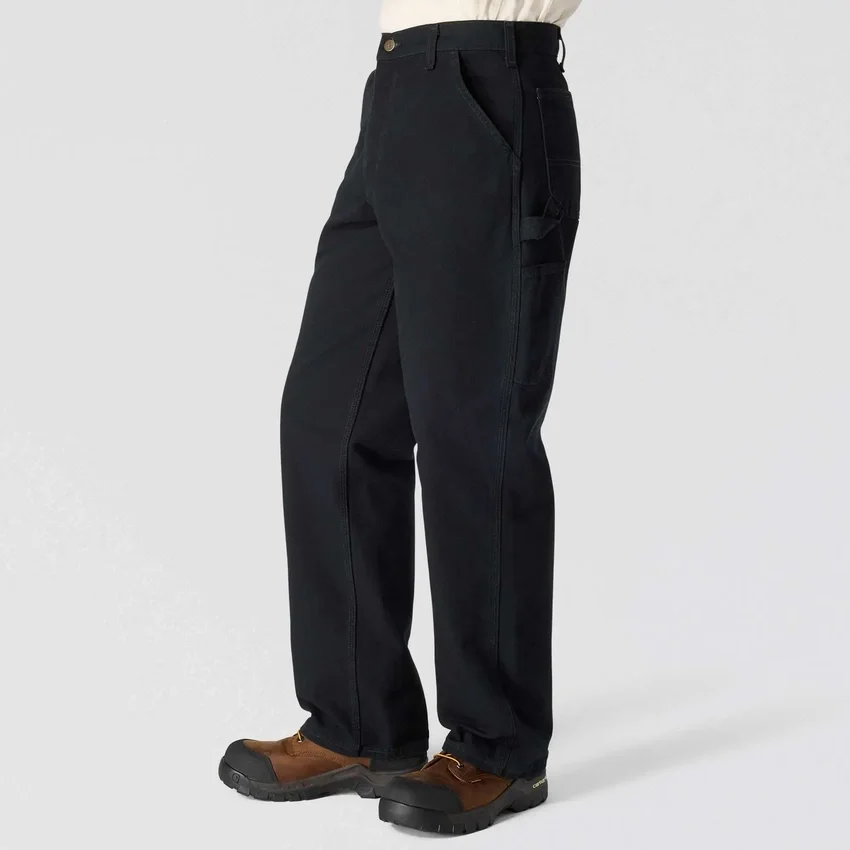 Pantalones de trabajo de lona lavada, holgados y de corte recto, para hombre, modelo B11 de carhartt