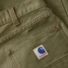 Pantalones de trabajo de lona para hombre de la serie Crafted, corte holgado y pernera recta