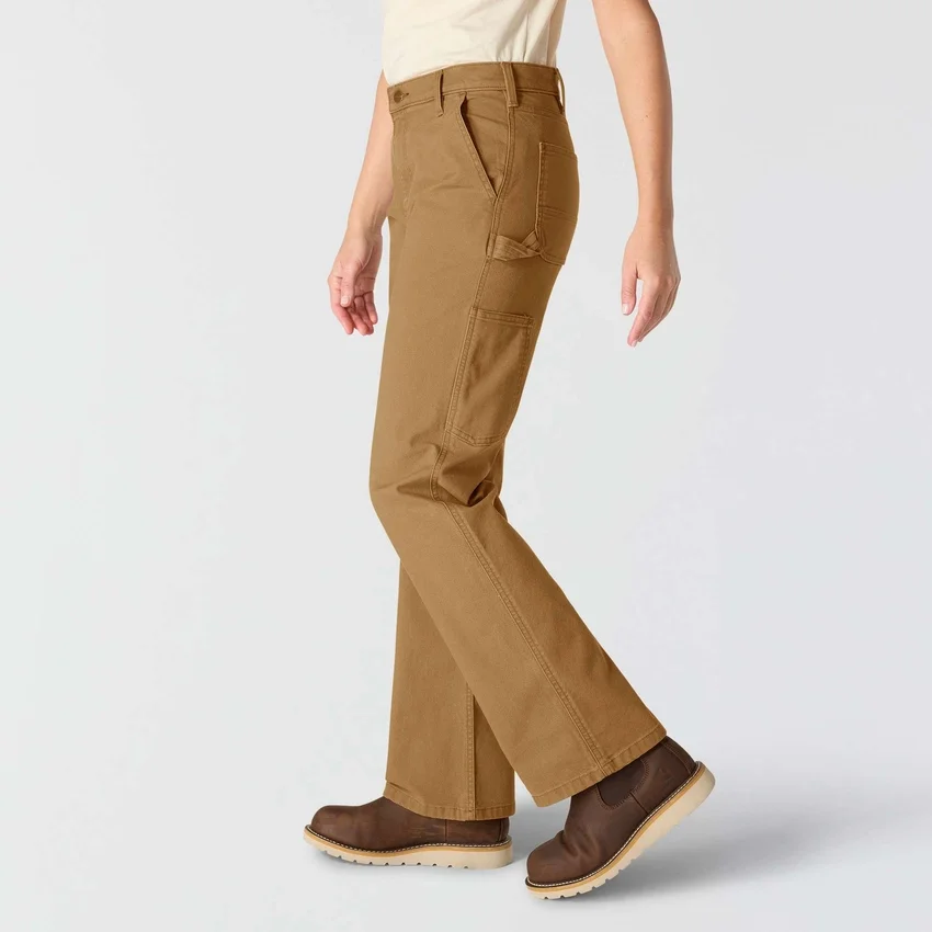 Pantalones de trabajo de lona para mujer