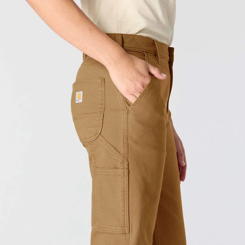 Pantalones de trabajo de lona para mujer