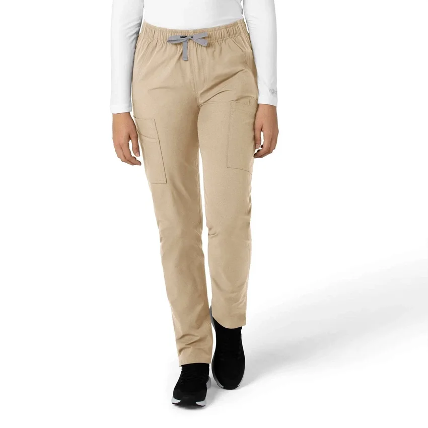 Pantalones de trabajo de pierna recta Force Essentials para mujer