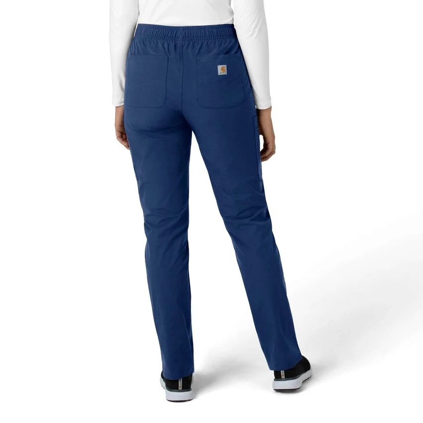Pantalones de trabajo de pierna recta Force Essentials para mujer