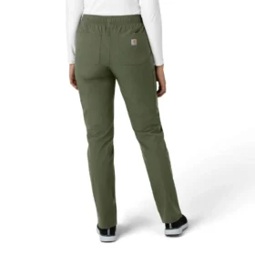 Pantalones de trabajo de pierna recta Force Essentials para mujer