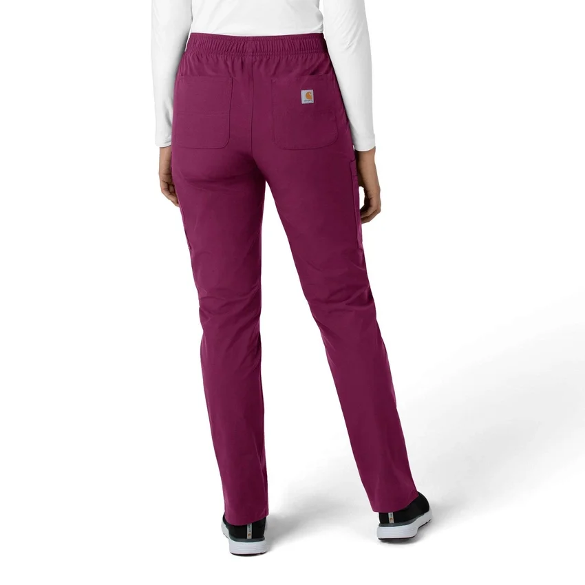 Pantalones de trabajo de pierna recta Force Essentials para mujer