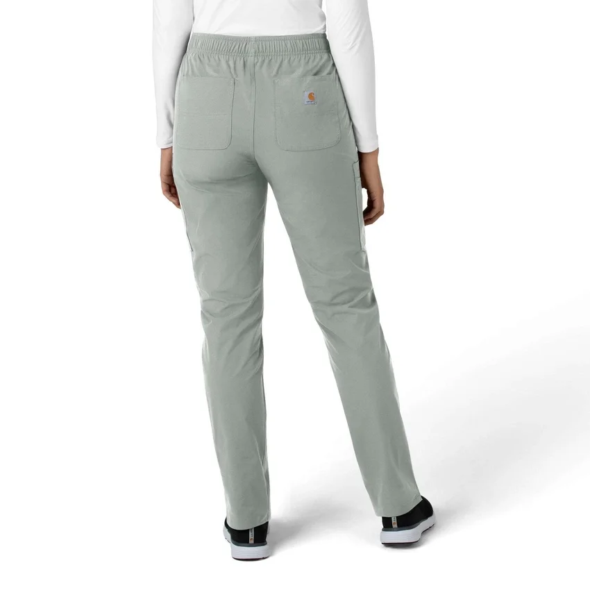 Pantalones de trabajo de pierna recta Force Essentials para mujer