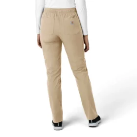 Pantalones de trabajo de pierna recta Force Essentials para mujer