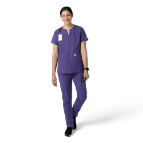 Pantalones de trabajo de pierna recta Force Essentials para mujer