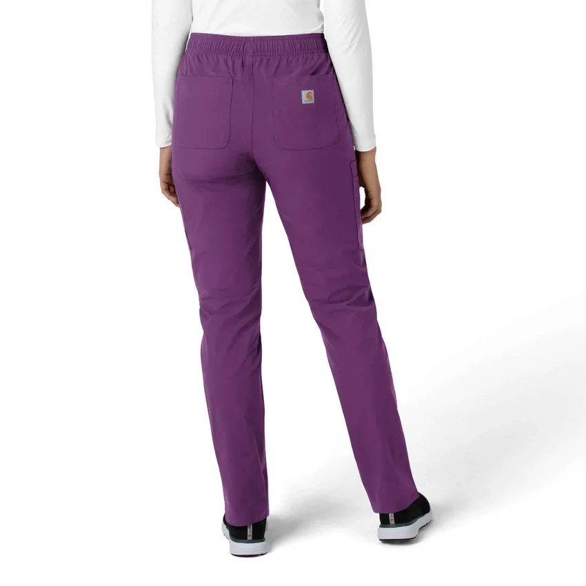 Pantalones de trabajo de pierna recta Force Essentials para mujer