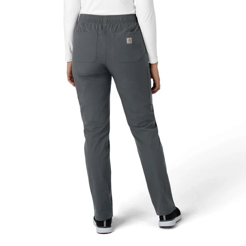 Pantalones de trabajo de pierna recta Force Essentials para mujer