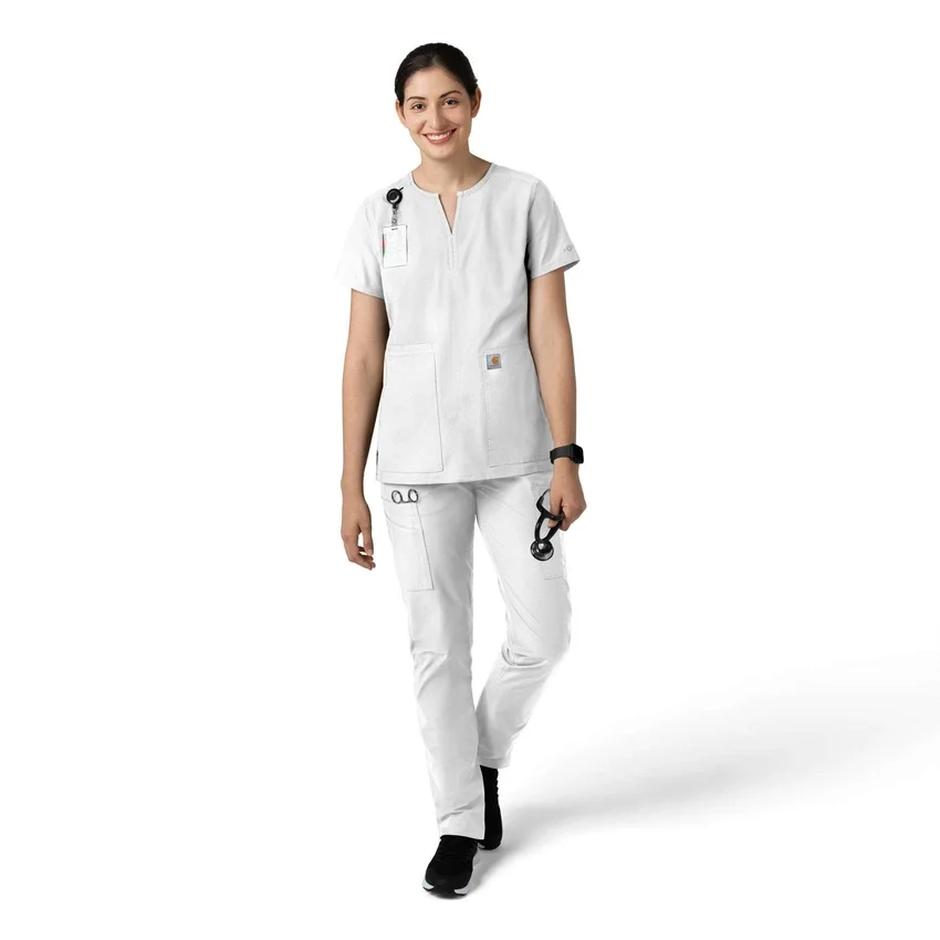 Pantalones de trabajo de pierna recta Force Essentials para mujer