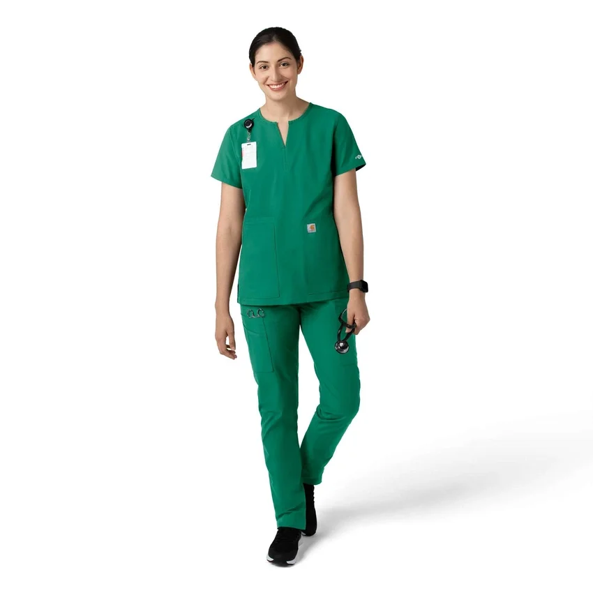 Pantalones de trabajo de pierna recta Force Essentials para mujer