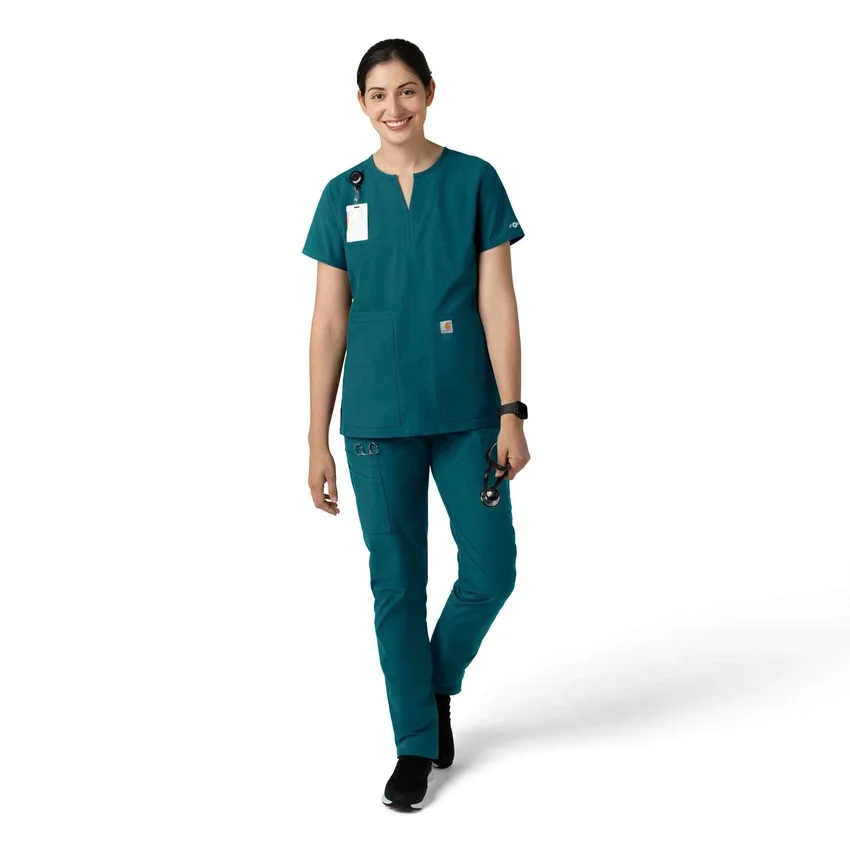 Pantalones de trabajo de pierna recta Force Essentials para mujer