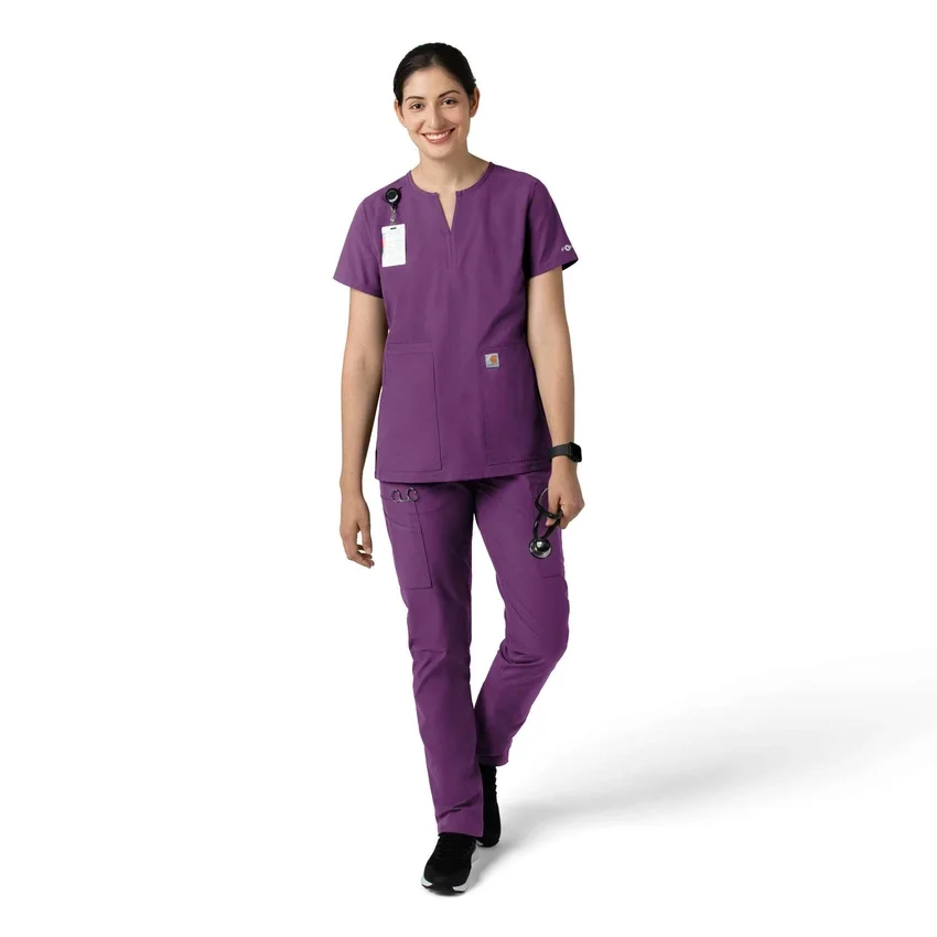 Pantalones de trabajo de pierna recta Force Essentials para mujer