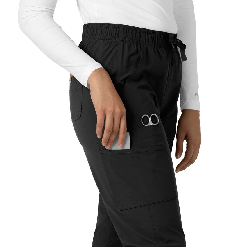 Pantalones de trabajo de pierna recta Force Essentials para mujer