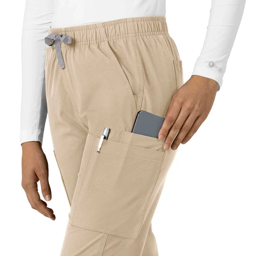 Pantalones de trabajo de pierna recta Force Essentials para mujer