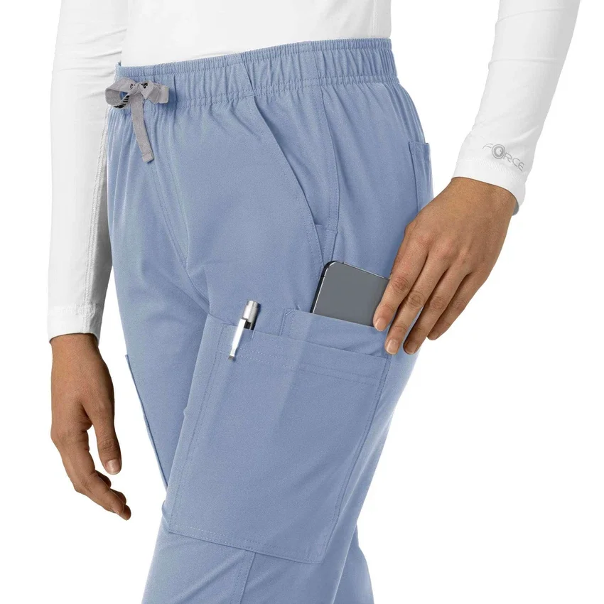 Pantalones de trabajo de pierna recta Force Essentials para mujer