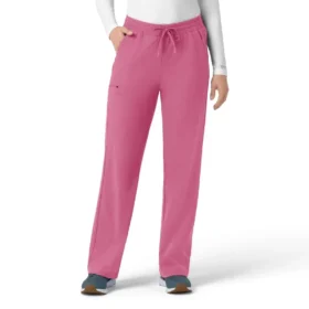 Pantalones de trabajo de punto Force Cross-Flex con corte acampanado para mujer