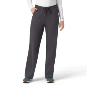 Pantalones de trabajo de punto Force Cross-Flex con corte acampanado para mujer