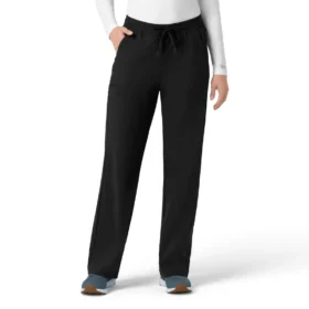 Pantalones de trabajo de punto Force Cross-Flex con corte acampanado para mujer
