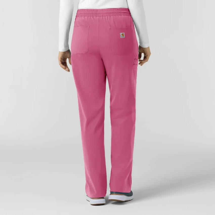 Pantalones de trabajo de punto Force Cross-Flex con corte acampanado para mujer