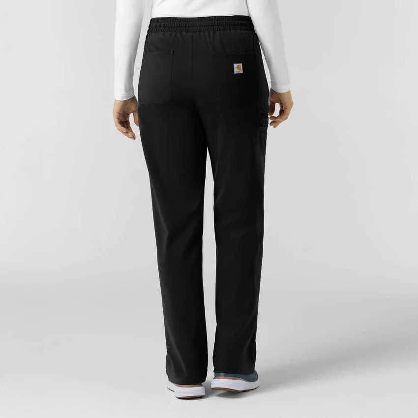 Pantalones de trabajo de punto Force Cross-Flex con corte acampanado para mujer