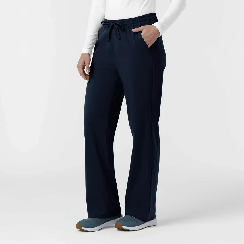Pantalones de trabajo de punto Force Cross-Flex con corte acampanado para mujer