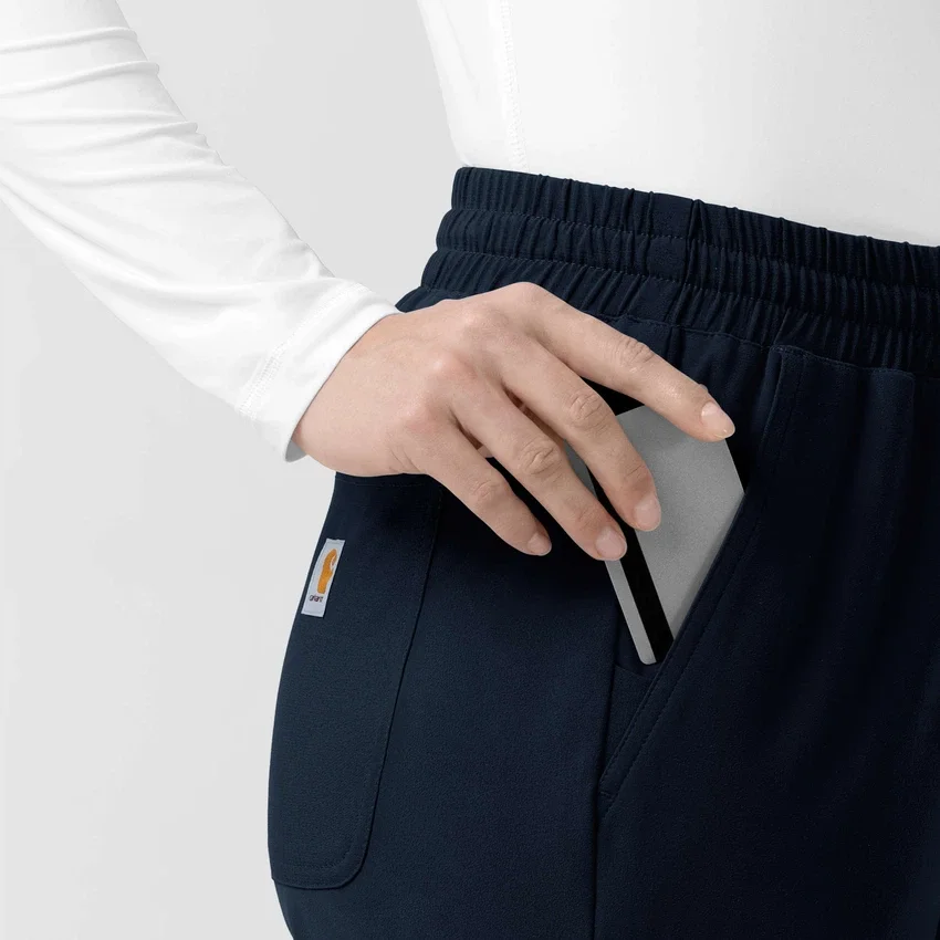 Pantalones de trabajo de punto Force Cross-Flex con corte acampanado para mujer