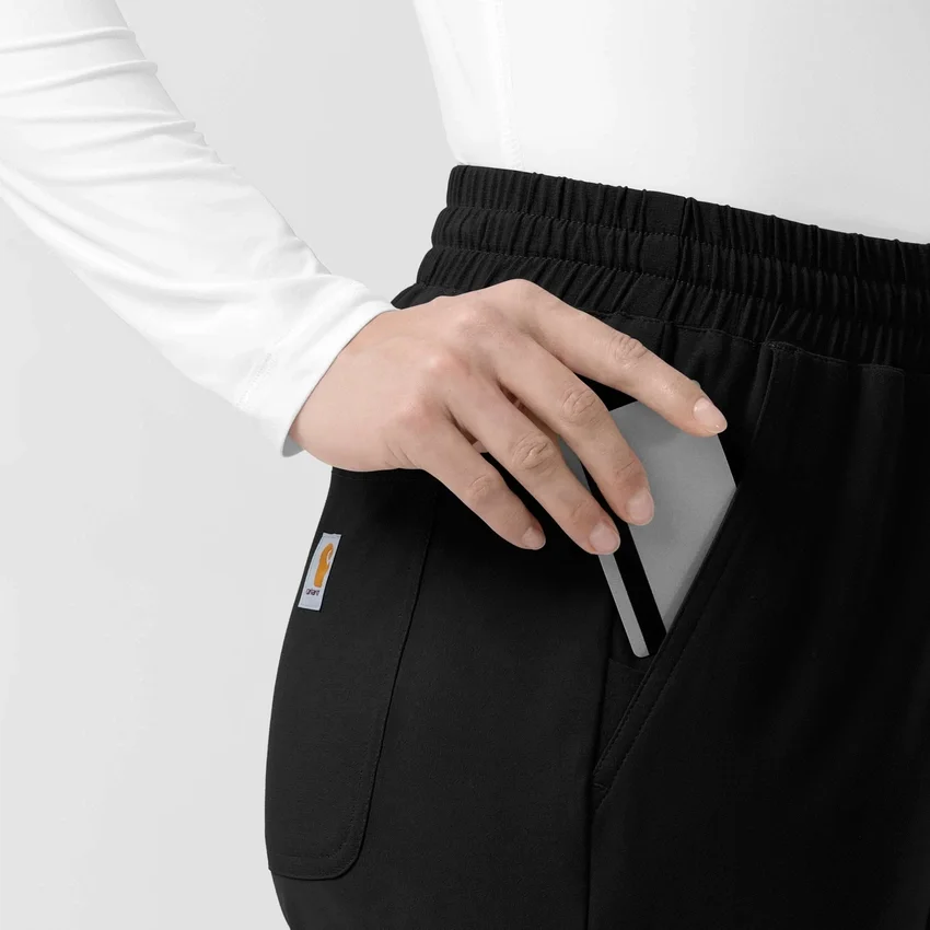 Pantalones de trabajo de punto Force Cross-Flex con corte acampanado para mujer