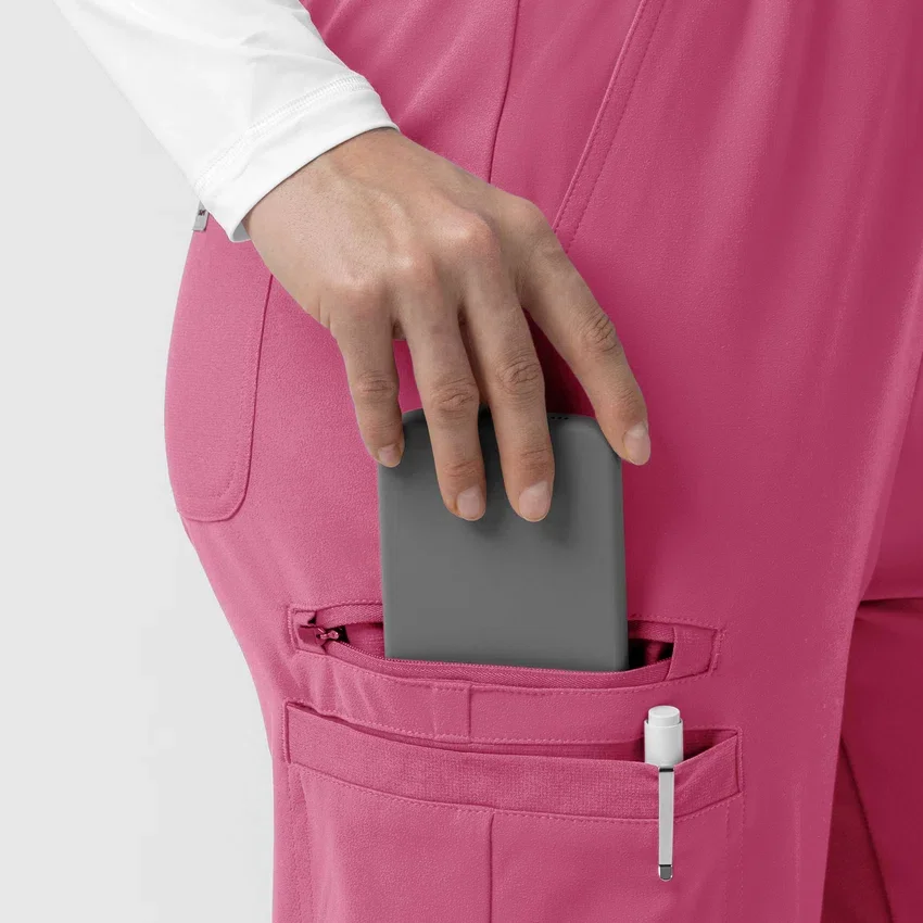 Pantalones de trabajo de punto Force Cross-Flex con corte acampanado para mujer
