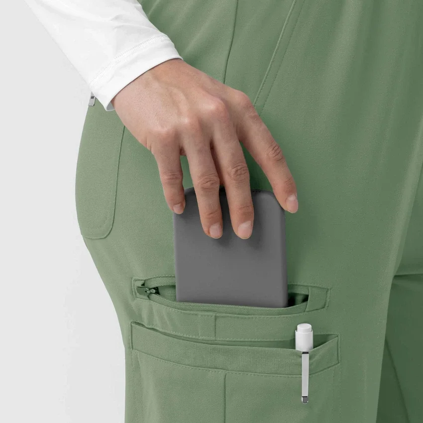 Pantalones de trabajo de punto Force Cross-Flex con corte acampanado para mujer