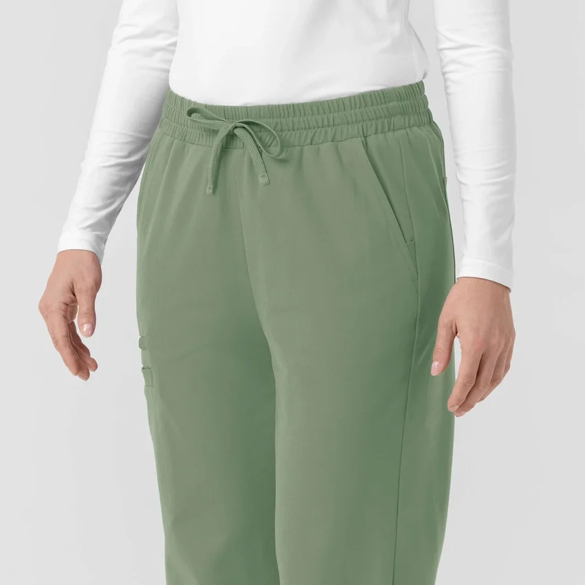 Pantalones de trabajo de punto Force Cross-Flex con corte acampanado para mujer