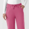 Pantalones de trabajo de punto Force Cross-Flex con corte acampanado para mujer