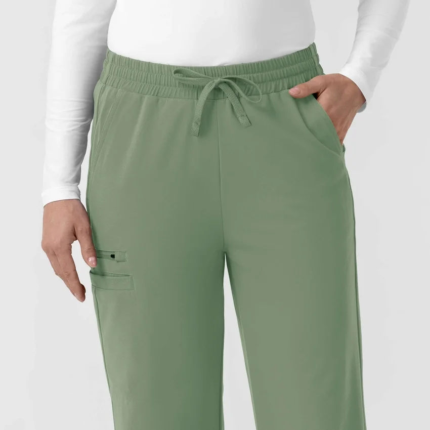 Pantalones de trabajo de punto Force Cross-Flex con corte acampanado para mujer