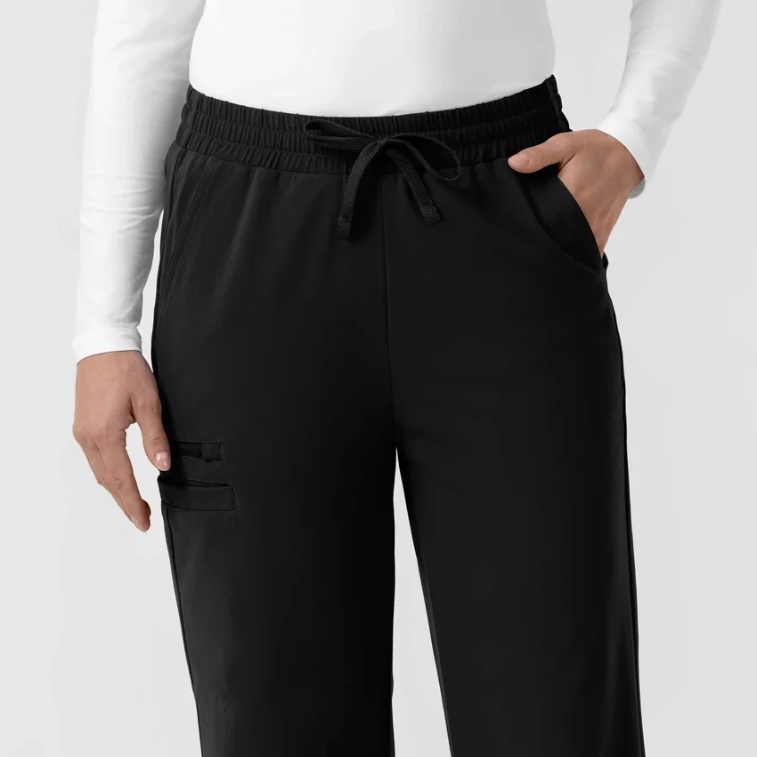 Pantalones de trabajo de punto Force Cross-Flex con corte acampanado para mujer