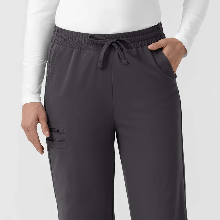 Pantalones de trabajo de punto Force Cross-Flex con corte acampanado para mujer