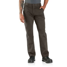 Pantalones de trabajo de sarga de corte recto y holgado para hombre carhartt B324
