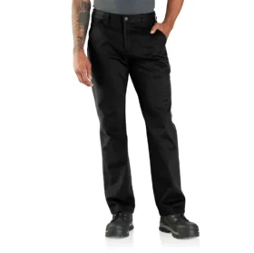 Pantalones de trabajo de sarga de corte recto y holgado para hombre carhartt B324