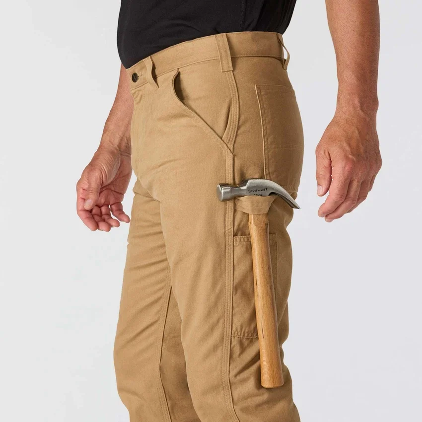 Pantalones de trabajo de sarga de corte recto y holgado para hombre carhartt B324