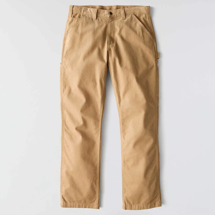 Pantalones de trabajo de sarga de corte recto y holgado para hombre carhartt B324
