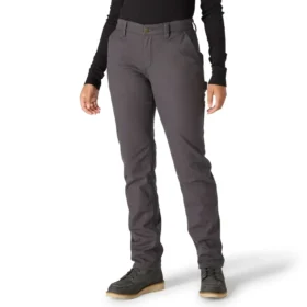 Pantalones de trabajo elásticos de lona forrados «The Essential Ashland» para mujer
