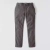 Pantalones de trabajo elásticos de lona forrados «The Essential Ashland» para mujer