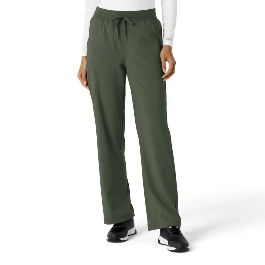 Pantalones de trabajo Force Cross-Flex de corte acampanado para mujer
