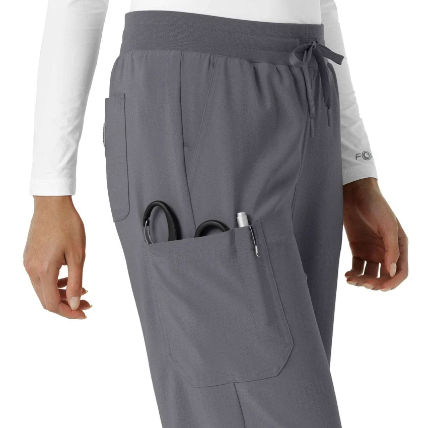 Pantalones de trabajo Force Cross-Flex de corte acampanado para mujer