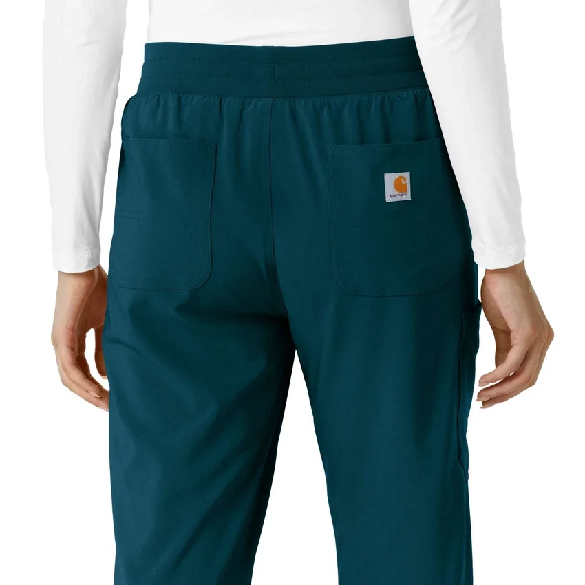 Pantalones de trabajo Force Cross-Flex de corte acampanado para mujer