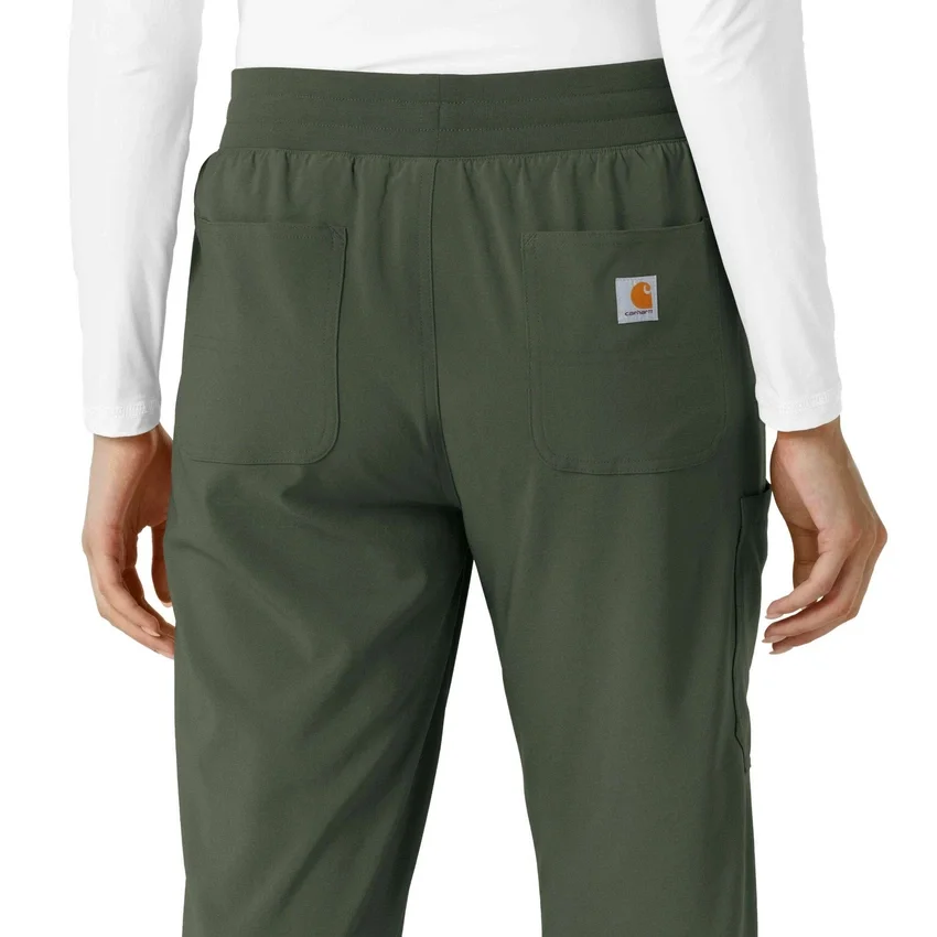 Pantalones de trabajo Force Cross-Flex de corte acampanado para mujer