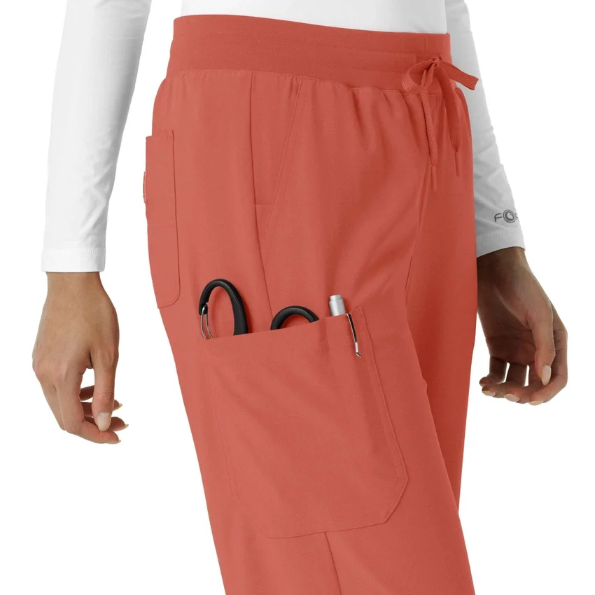 Pantalones de trabajo Force Cross-Flex de corte acampanado para mujer