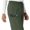 Pantalones de trabajo Force Cross-Flex de corte acampanado para mujer